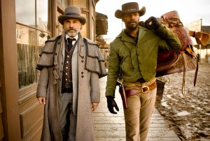 Django sin cadenas Waltz y Foxx Columbia Pictures