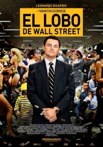 El Lobo De Wall Street poster