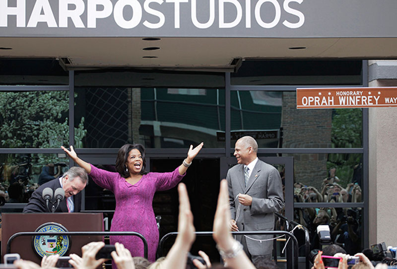 Oprah Winfrey venderá Harpo Studios en Chicago