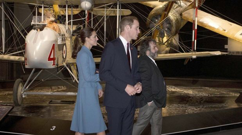 Guillermo y Kate se reúnen con Peter Jackson