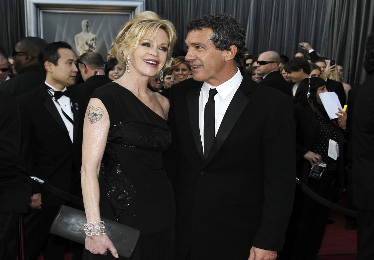 Melanie Griffith le pidió el divorcio a Antonio Banderas