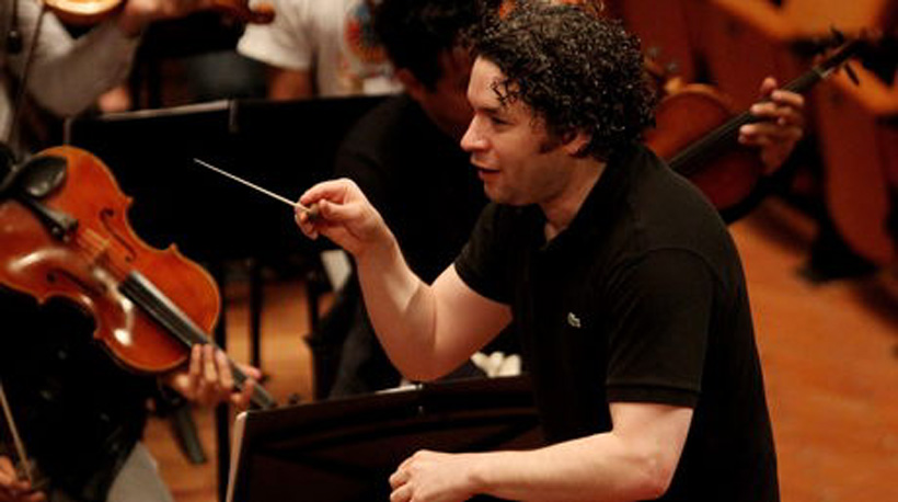 Gustavo Dudamel debutó como compositor de música para cine con ‘Libertador’