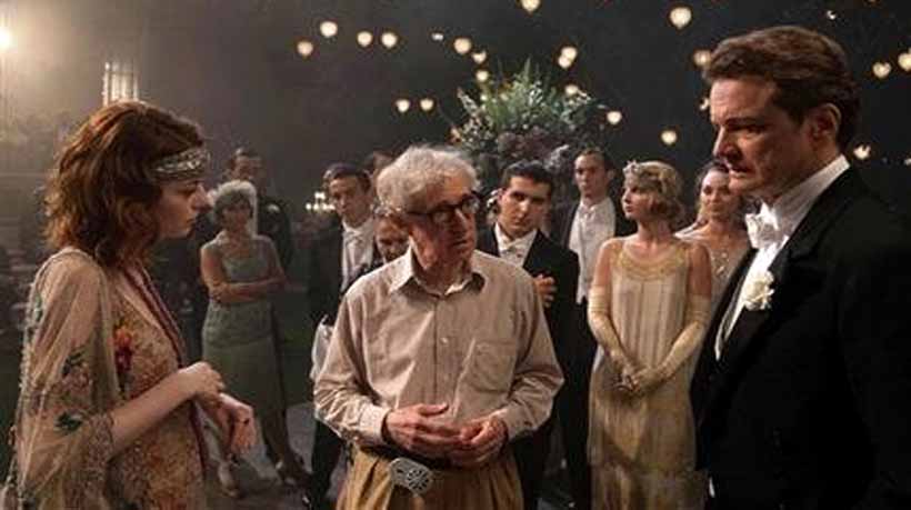 Woody Allen promueve su nueva comedia ‘Magic in the Moonlight’