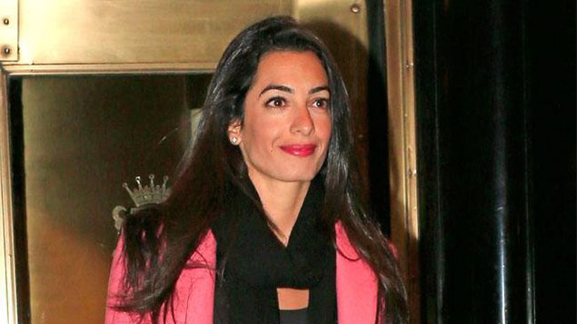 Amal Alamuddin, novia de Clooney, declina integrar comisión de ONU