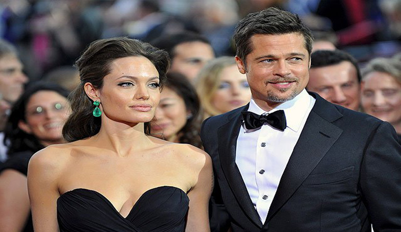 Angelina Jolie y Brad Pitt se casaron en Francia