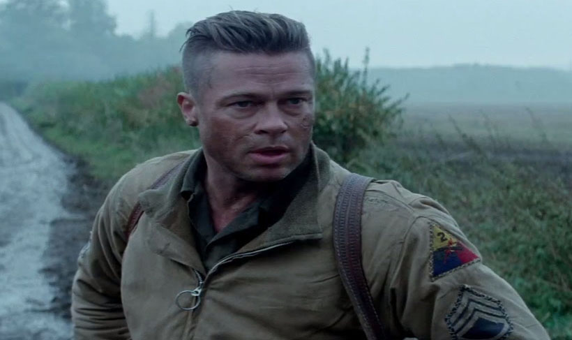 Brad Pitt regresa al campo de batalla con ‘Fury’