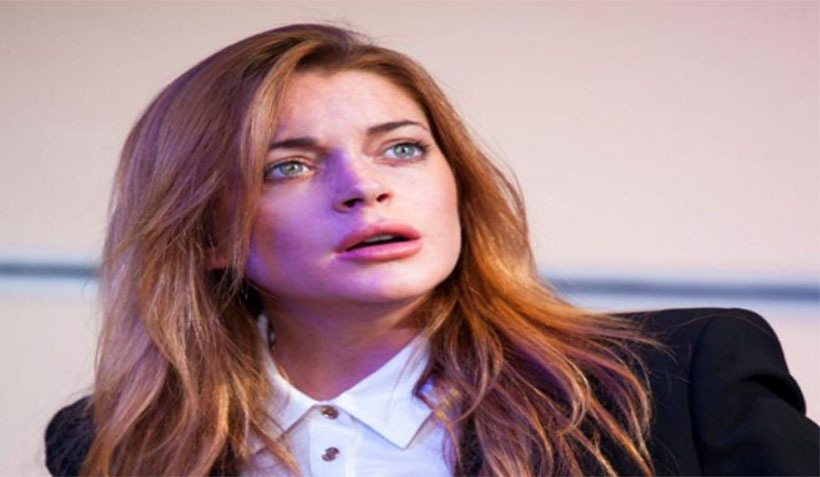 Lindsay Lohan olvida unas líneas del guión en su debut teatral