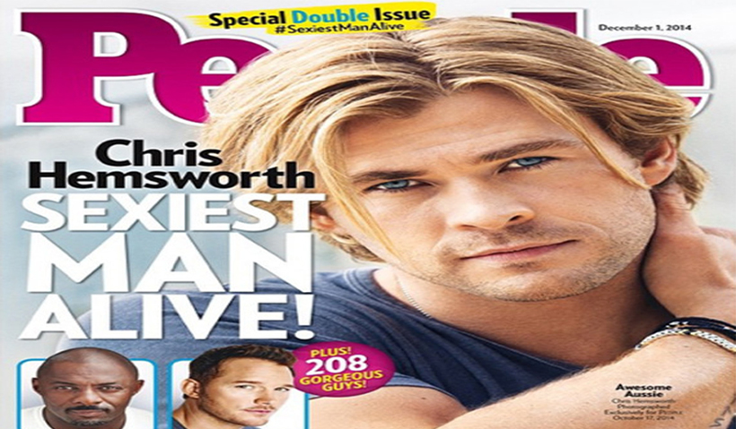 Chris Hemsworth es el ‘Hombre vivo más sensual’ según People