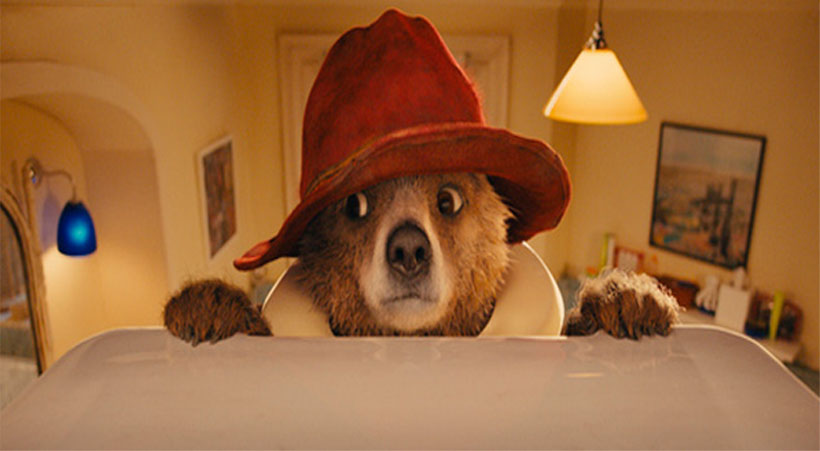 El Oso Paddington, con su sombrero y su sandwich, salta de los libros al cine