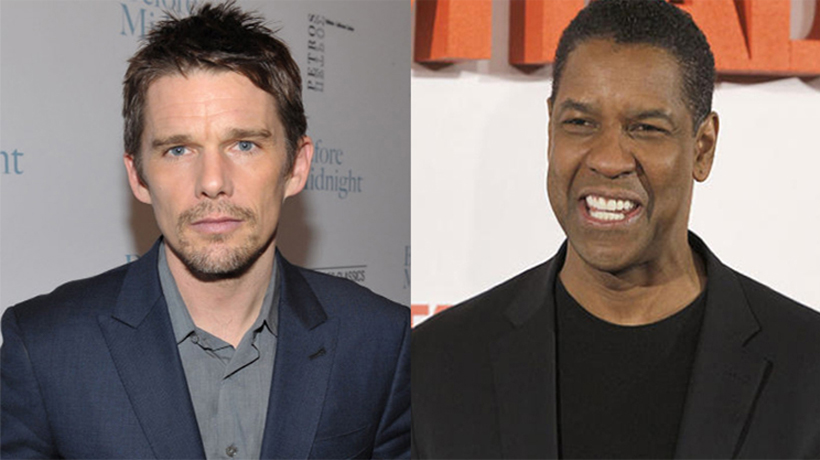 Ethan Hawke y Denzel Washington actuarán juntos en ‘Magnificent Seven’