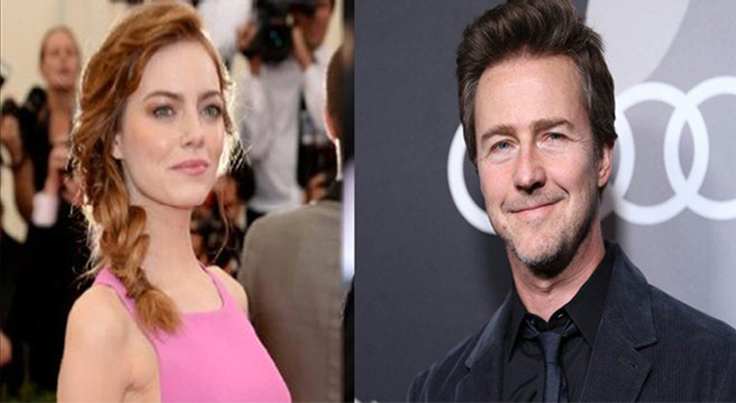 Emma Stone y Edward Norton, aspiran al Oscar como actores de reparto